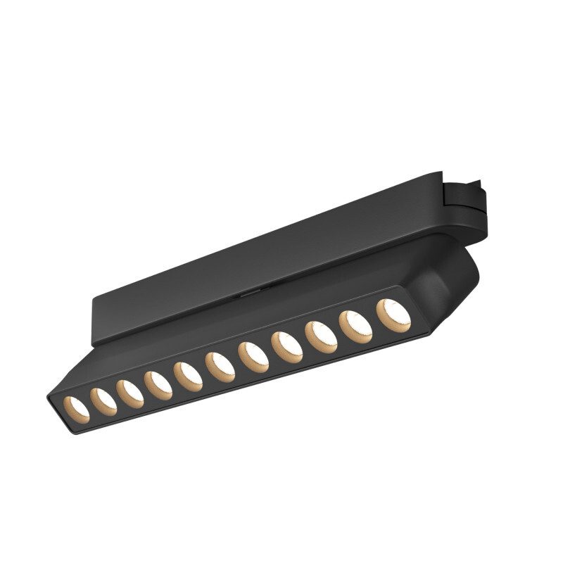 Трековый магнитный однофазный светильник Denkirs Air grill DK5338-BK Трековый магнитный однофазный светильник Denkirs Air grill DK5338-BK