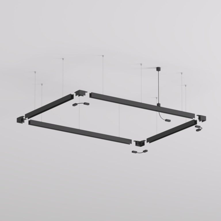 Механический подвес для трека Denkirs Smart Base TR2127-BK