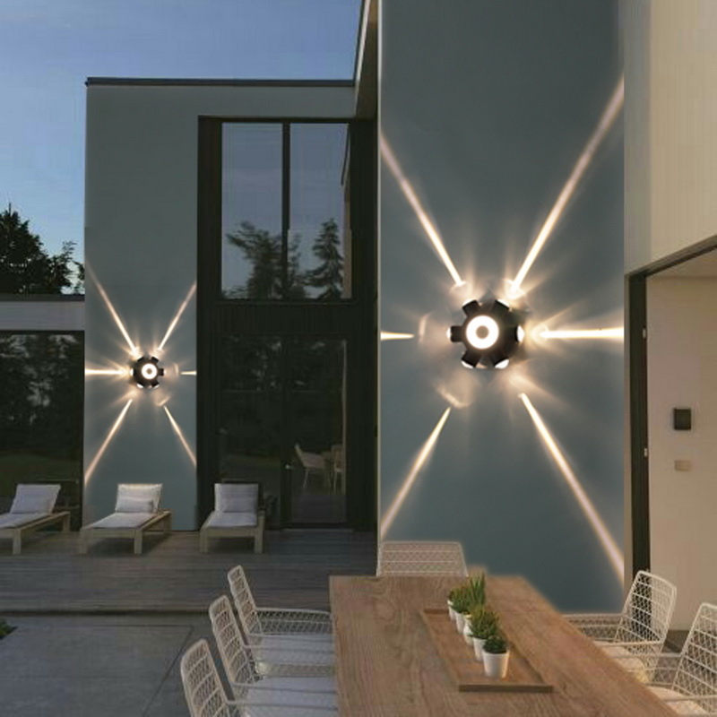 Архитектурный светильник Reluce 86973-9.2-007U LED2W+6*1W BK Архитектурный светильник Reluce 86973-9.2-007U LED2W+6*1W BK