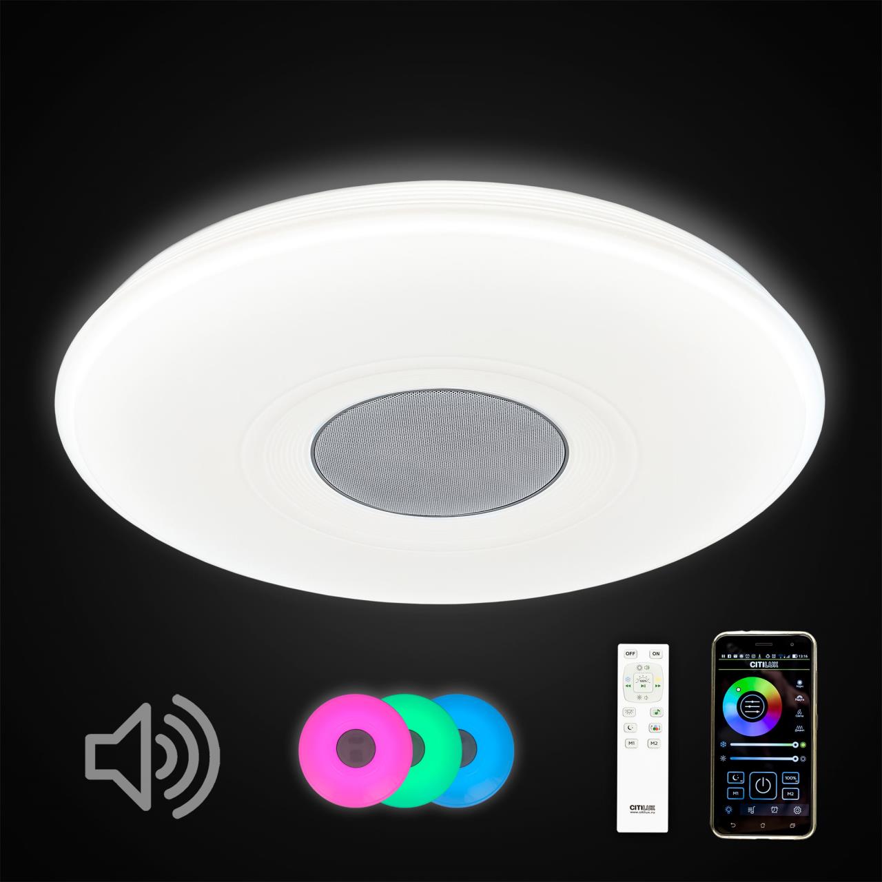 Потолочный светодиодный светильник Citilux CL703M61 Потолочный светодиодный светильник Citilux CL703M61