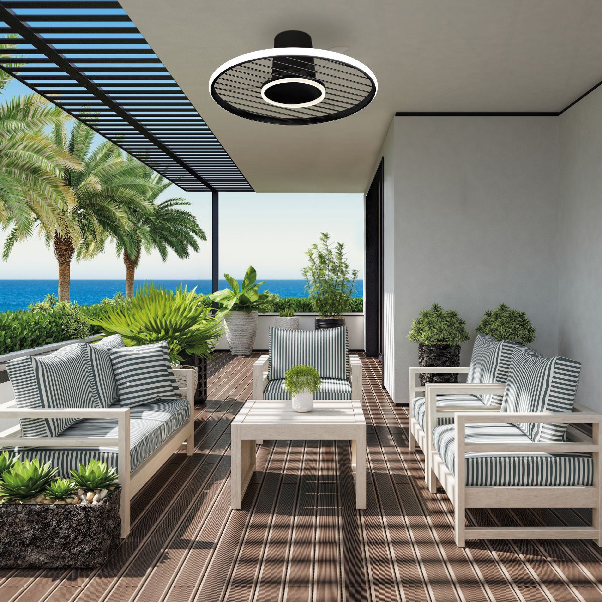 Люстра-вентилятор Mantra Soho 8721 Люстра-вентилятор Mantra Soho 8721