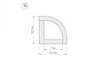 Профиль Arlight WPH-KANT-H10-2000 OPAL 023301