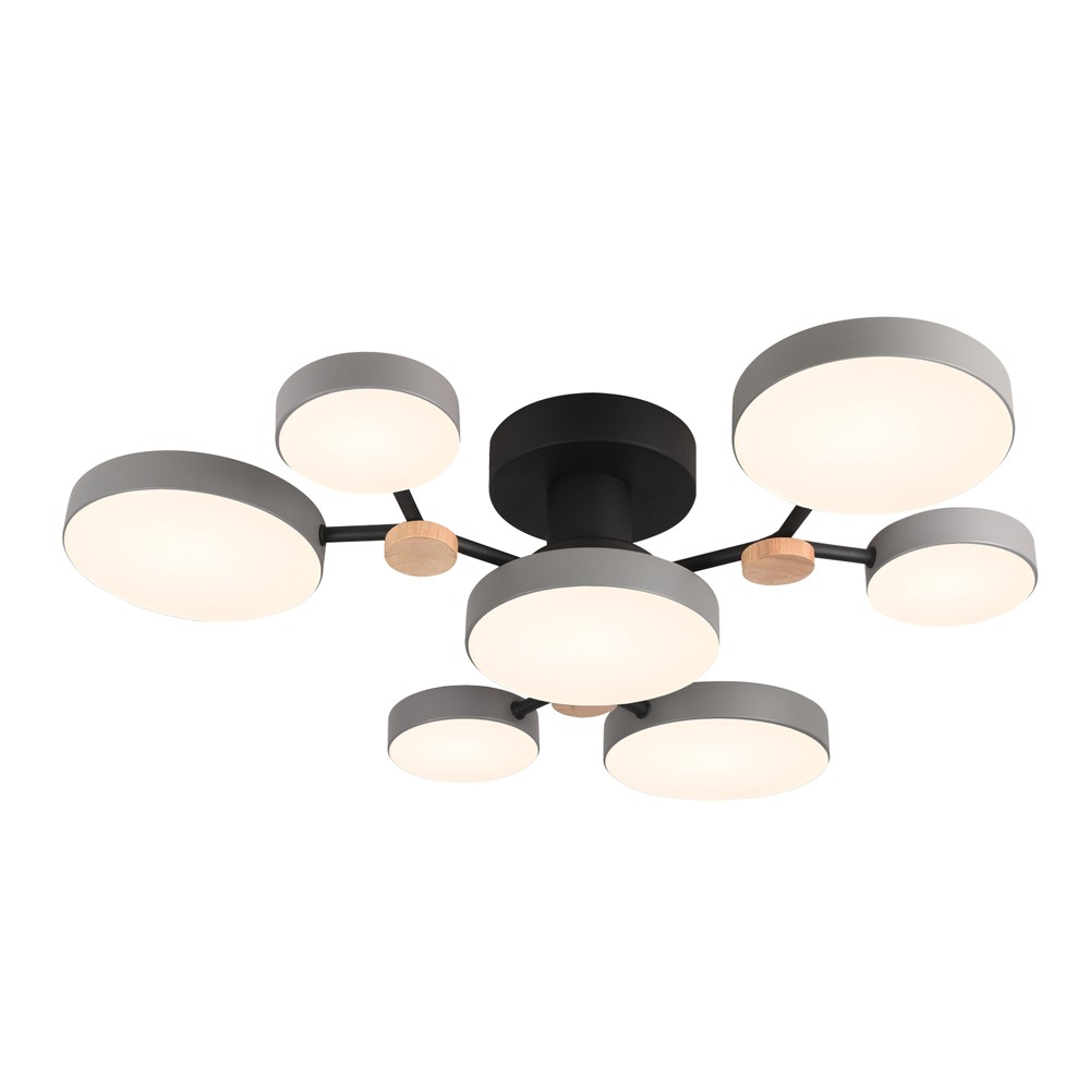 Потолочная люстра LED4U L3201-700 GR Потолочная люстра LED4U L3201-700 GR
