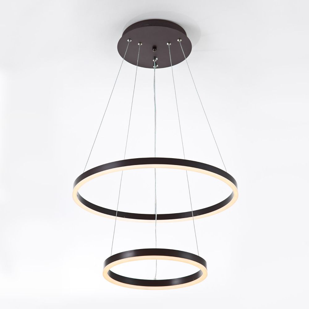 Подвесная люстра LED4U L55000-2HL BR Подвесная люстра LED4U L55000-2HL BR