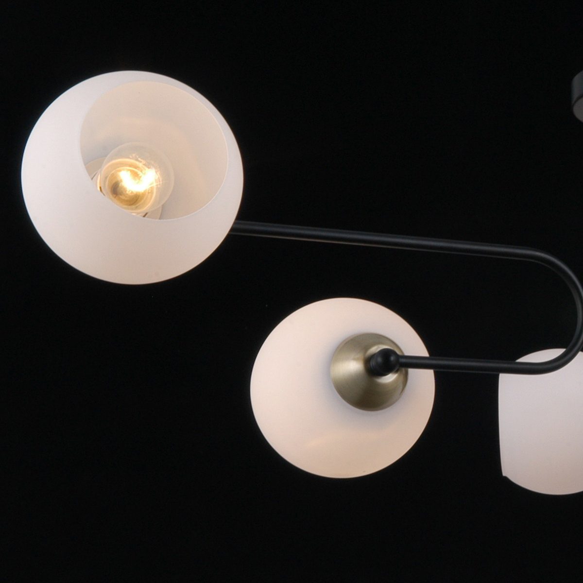 Люстра на штанге Illumico IL0249-6CSQ-79 BK AB Люстра на штанге Illumico IL0249-6CSQ-79 BK AB