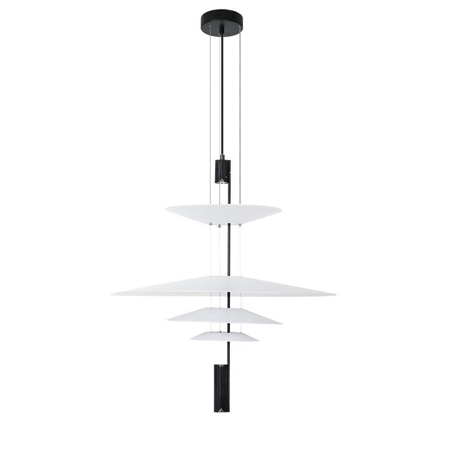 Подвесной светильник Delight Collection 9221P/4 black/white Подвесной светильник Delight Collection 9221P/4 black/white
