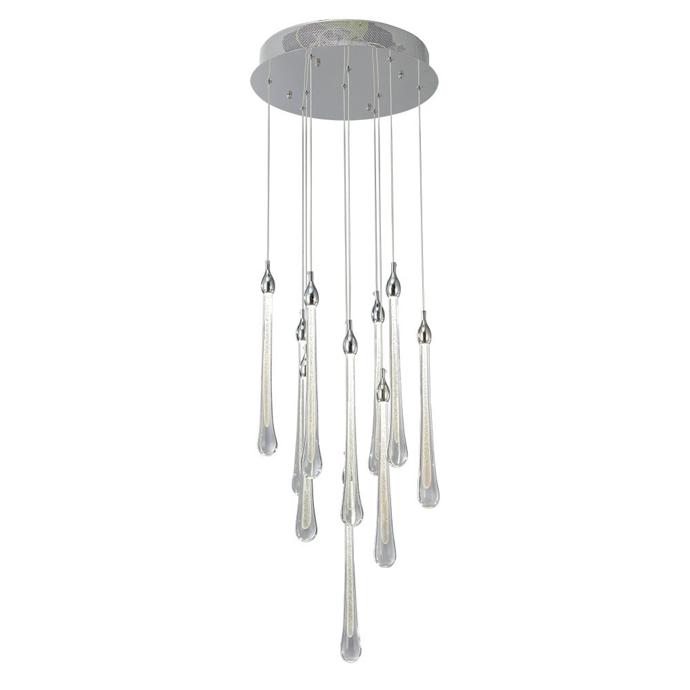 Подвесной светильник Delight Collection Teardrop OM801670-10-CH Подвесной светильник Delight Collection Teardrop OM801670-10-CH