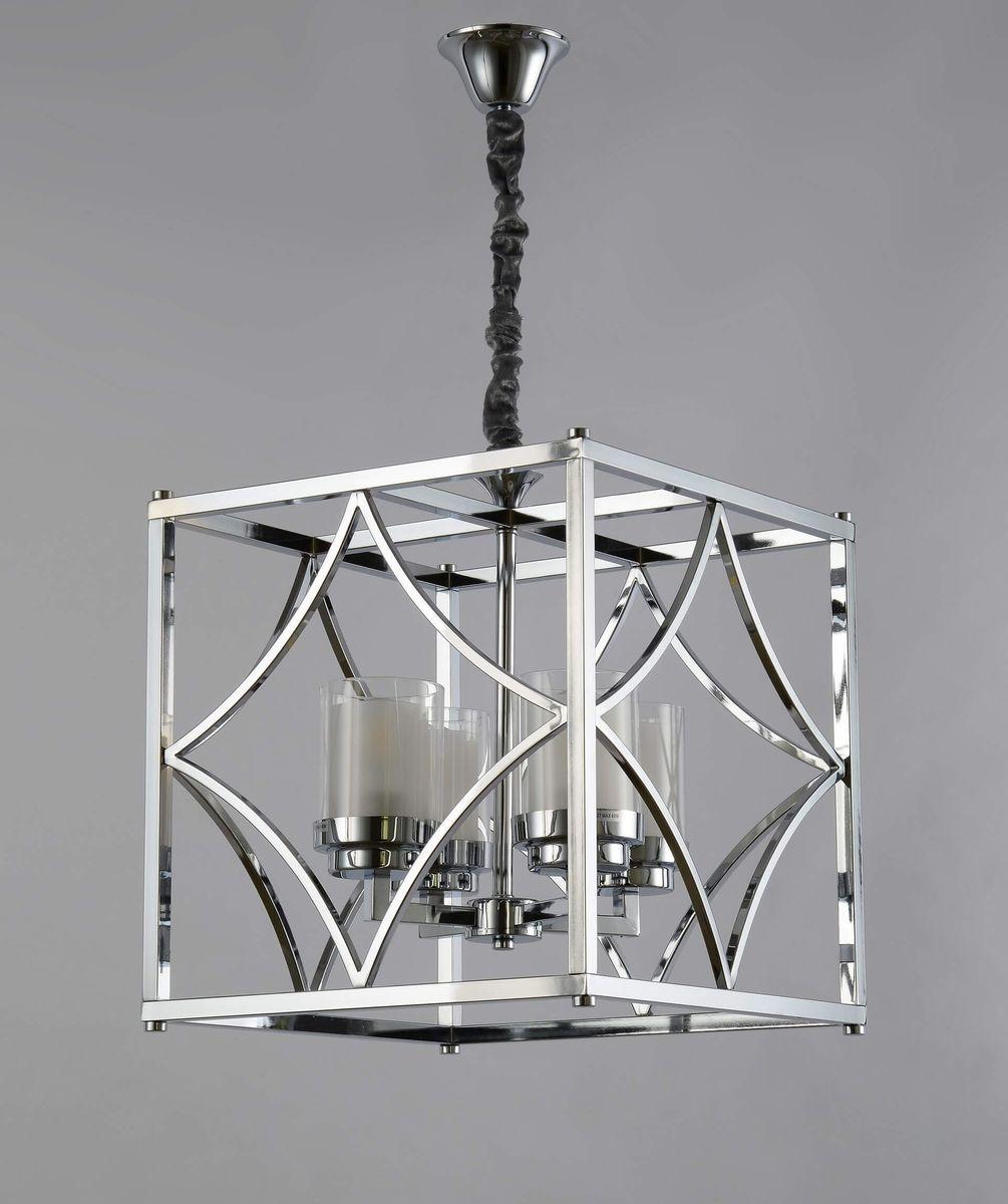 Подвесная люстра Lumina Deco Quadrato LDP 1223-4 CHR Подвесная люстра Lumina Deco Quadrato LDP 1223-4 CHR