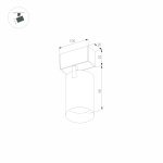 Трековый светодиодный светильник Arlight Mag-Spot-25-R90-9W Warm3000 033677