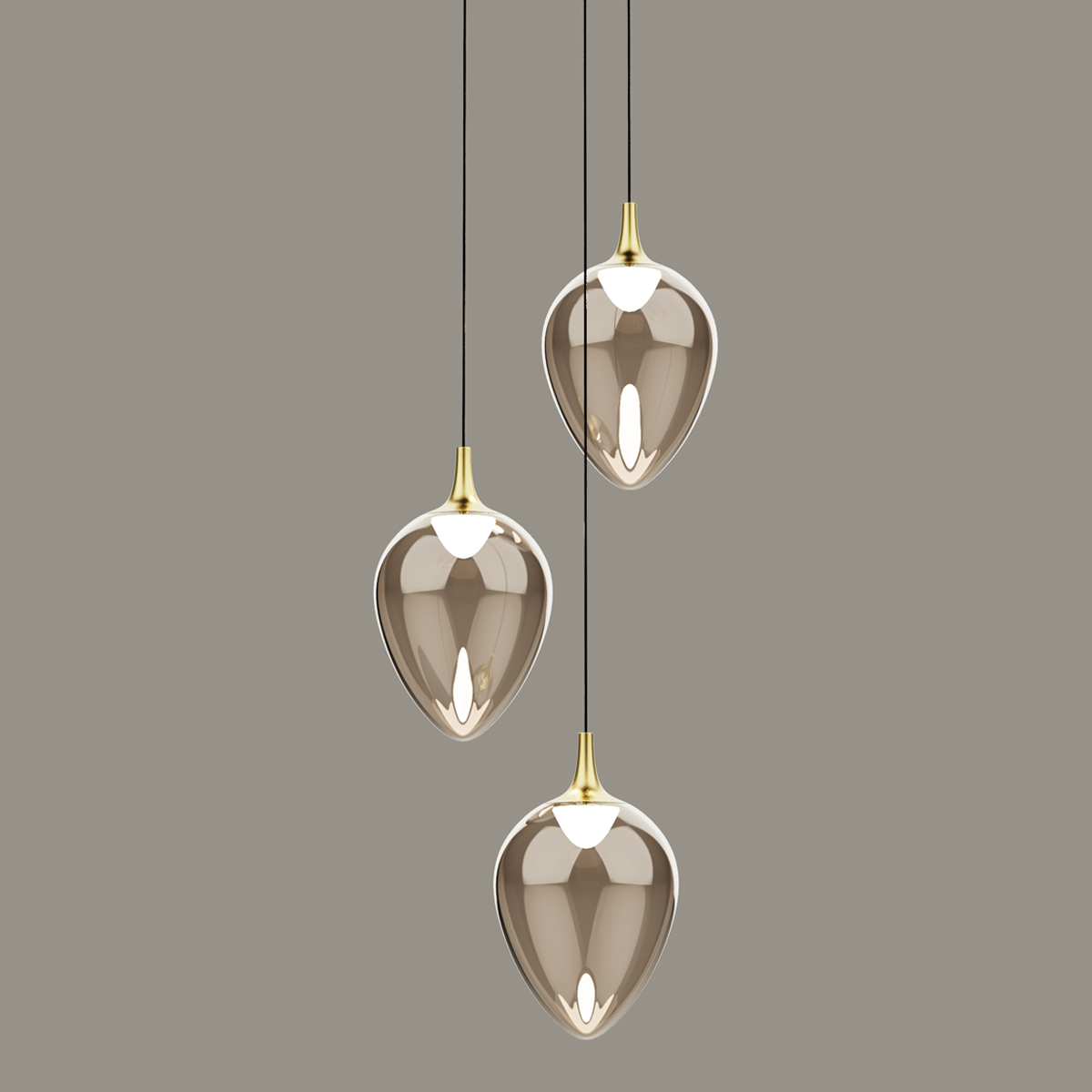 Подвесной светильник Delight Collection MD24001012-3A brass/champagne Подвесной светильник Delight Collection MD24001012-3A brass/champagne
