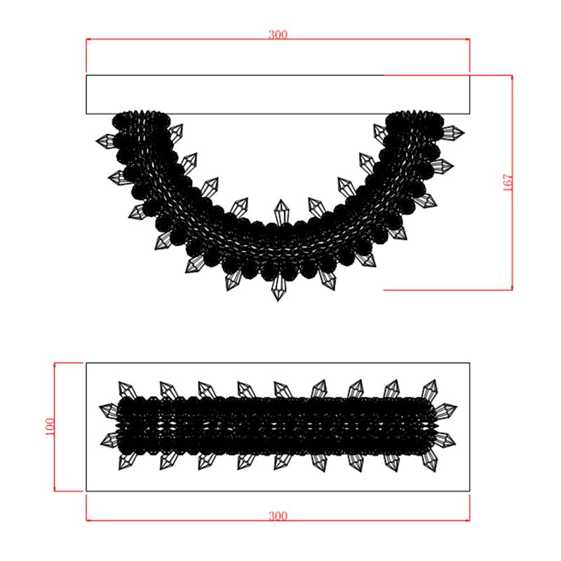 Настенный светильник Delight Collection MD-012 MD-0120B-wall chrome Настенный светильник Delight Collection MD-012 MD-0120B-wall chrome