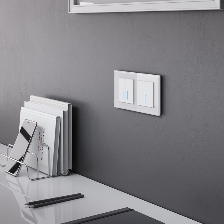 Сенсорный выключатель одноклавишный с функцией Wi-Fi Werkel белый W4510601 4690389171161 a048321