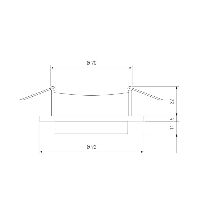 Встраиваемый светильник Elektrostandard 116 MR16 золото/белый 4690389168970