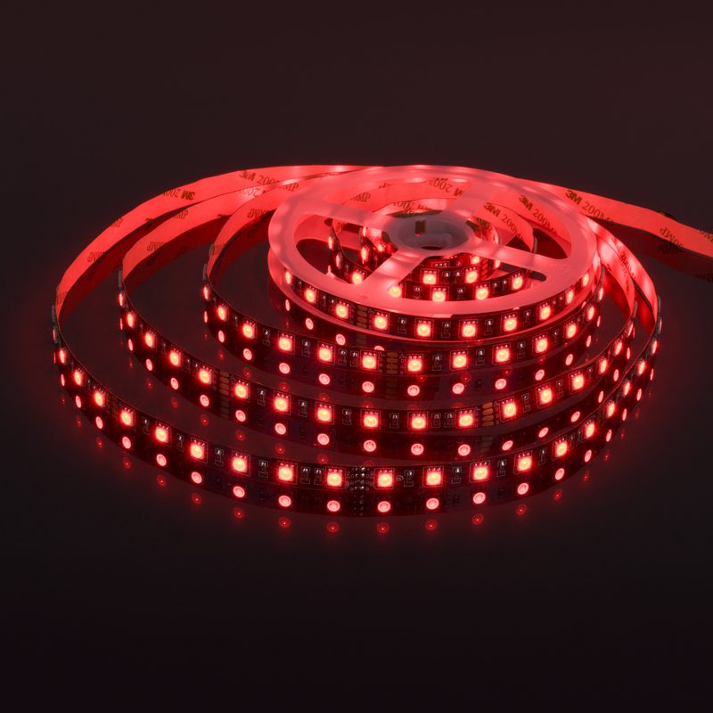 Светодиодная лента Elektrostandard 24V 14,4W 60Led 5050 IP20 RGB, Black, 5м 4690389172137 Светодиодная лента Elektrostandard 24V 14,4W 60Led 5050 IP20 RGB, Black, 5м 4690389172137