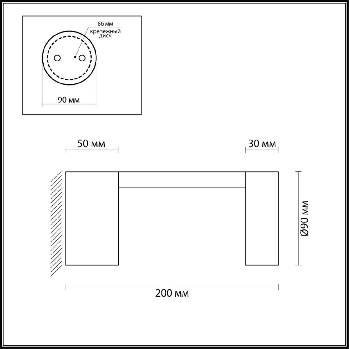 Уличный настенный светильник Odeon Light Tion 6657/10WL Уличный настенный светильник Odeon Light Tion 6657/10WL