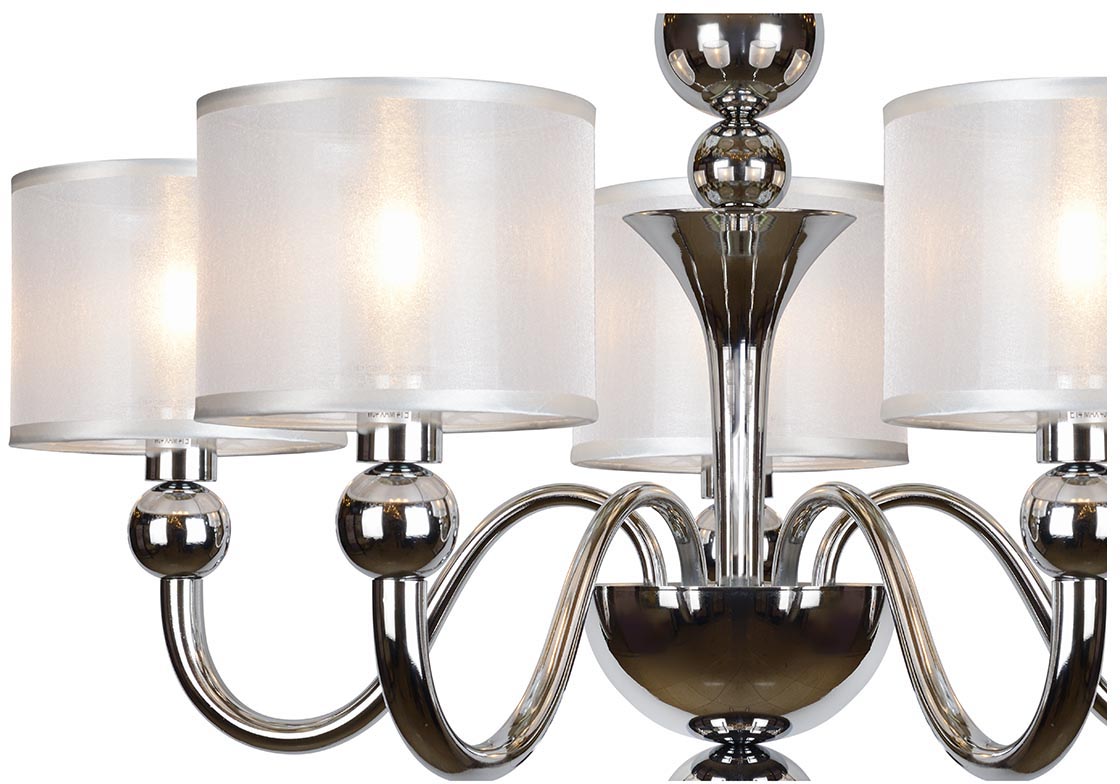 Подвесная люстра iLamp Spring RM1690/5CR Подвесная люстра iLamp Spring RM1690/5CR