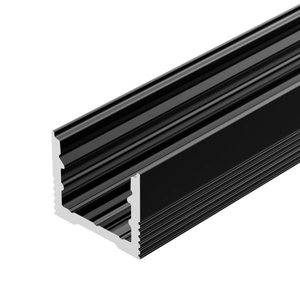 Алюминиевый профиль Arlight SL-Slim-H13M-2000 Black 032997 Алюминиевый профиль Arlight SL-Slim-H13M-2000 Black 032997