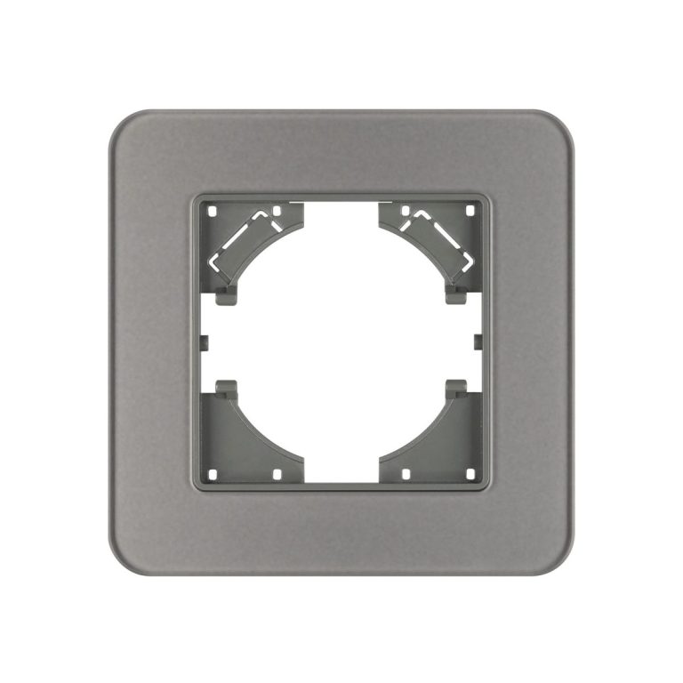 Рамка стеклянная на 1 пост Arlight FRM-OMALI-SFGS-1-GR 049677