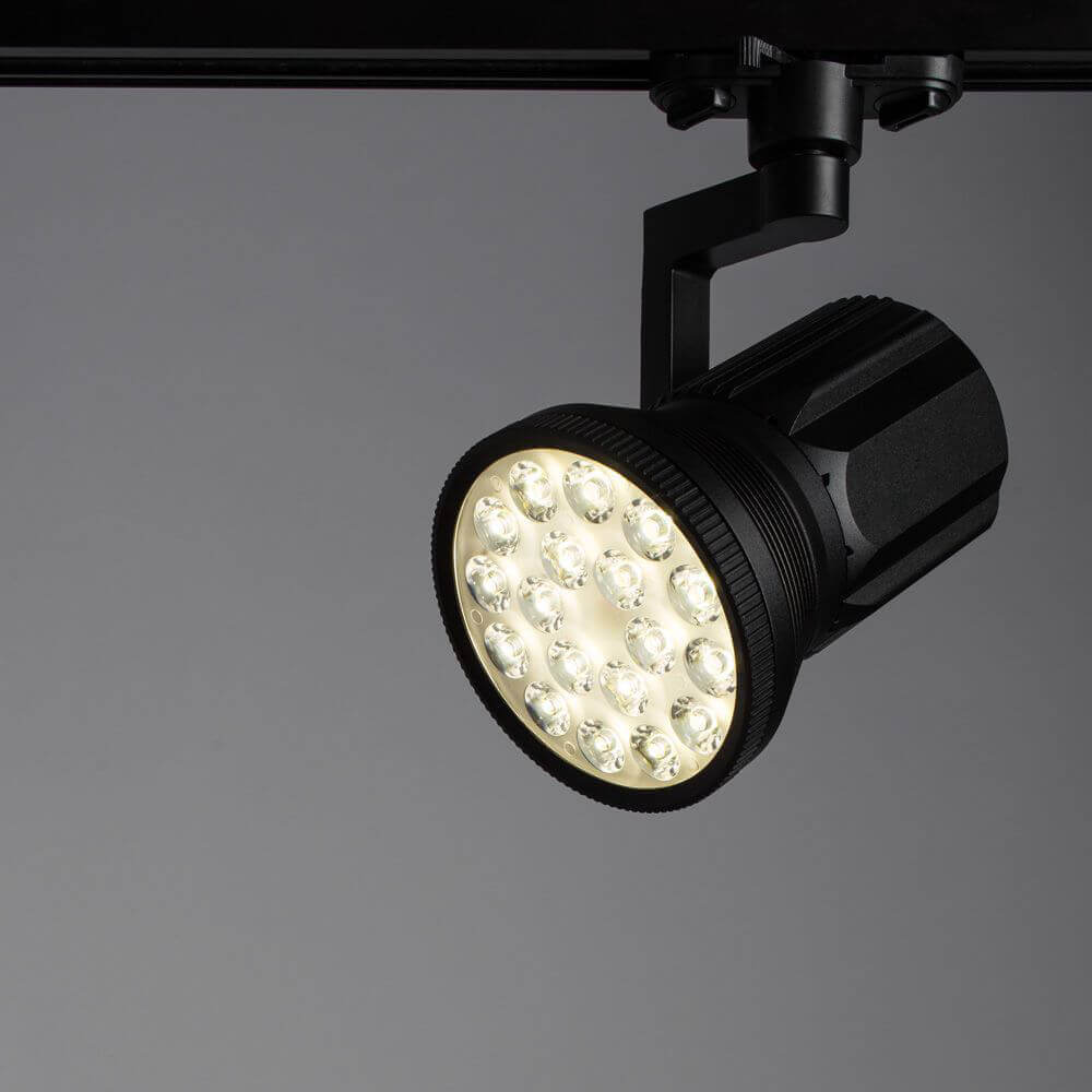 Трековый светильник Arte Lamp Track Lights A6118PL-1BK Трековый светильник Arte Lamp Track Lights A6118PL-1BK