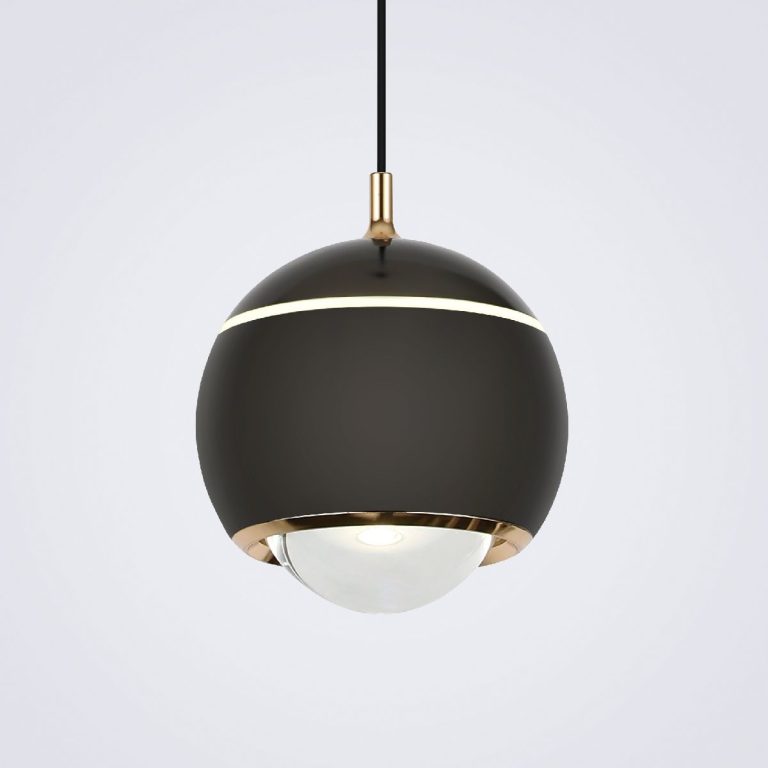 Подвесной светильник LED4U L8753-1 BK