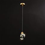 Подвесной светильник Delight Collection Crystal rock OM820083-1G (MD-020B-1 gold)