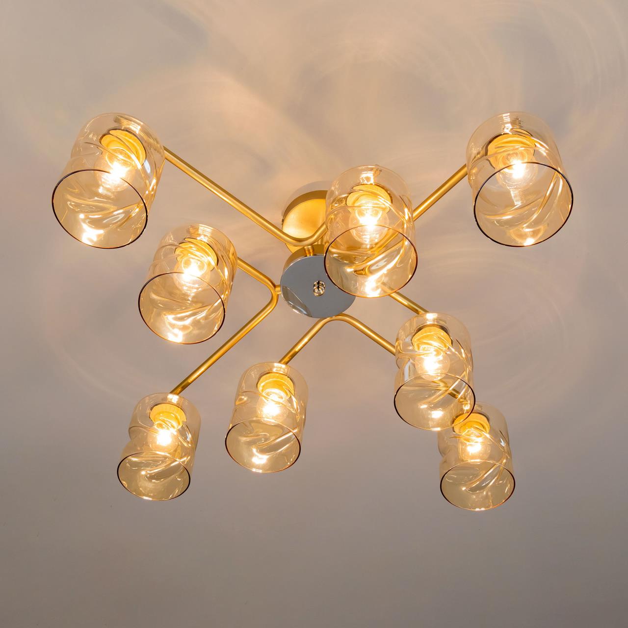 Потолочная люстра Citilux Клод CL137182 Потолочная люстра Citilux Клод CL137182