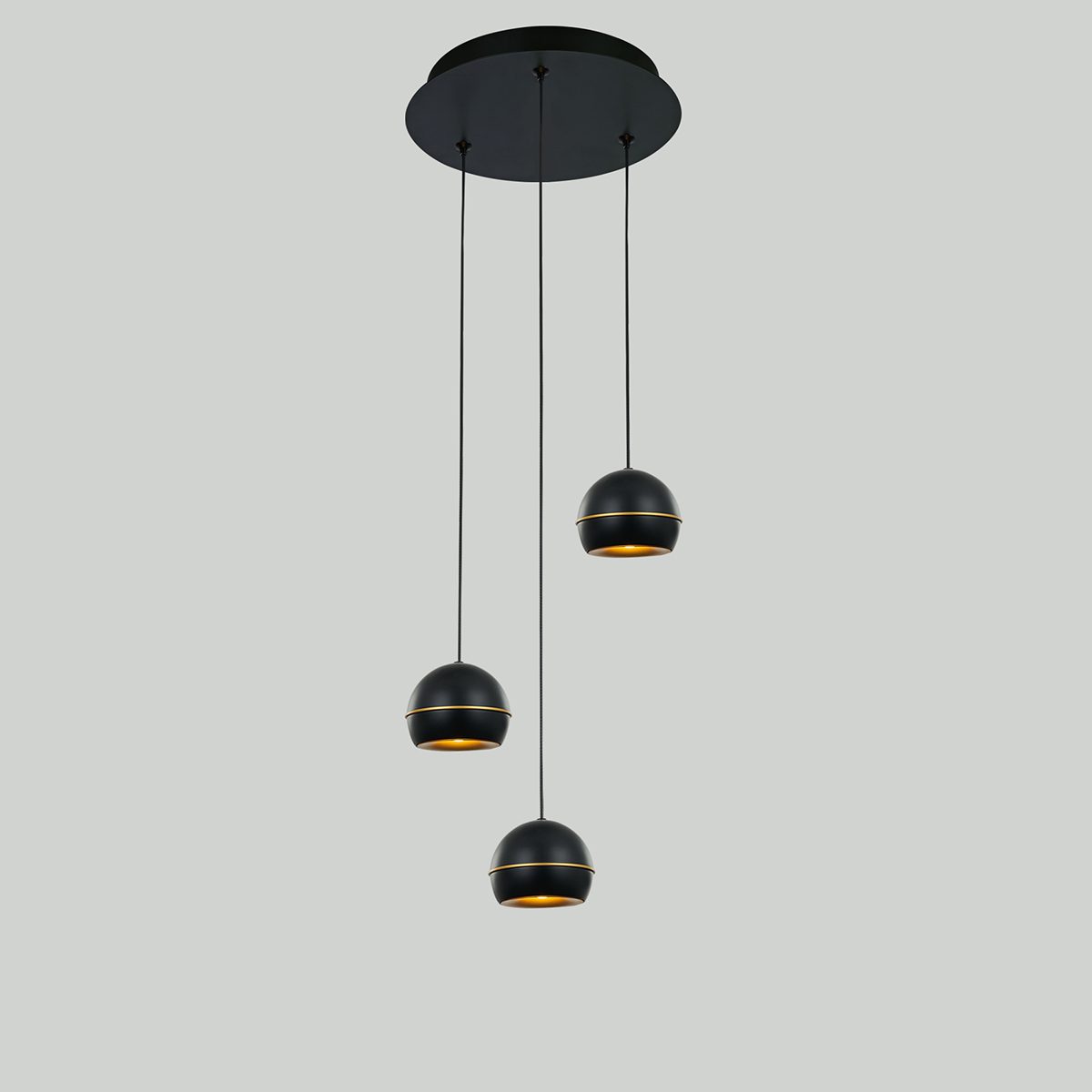 Подвесной светильник DeLight Collection MD21001034-3A black/gold Подвесной светильник DeLight Collection MD21001034-3A black/gold