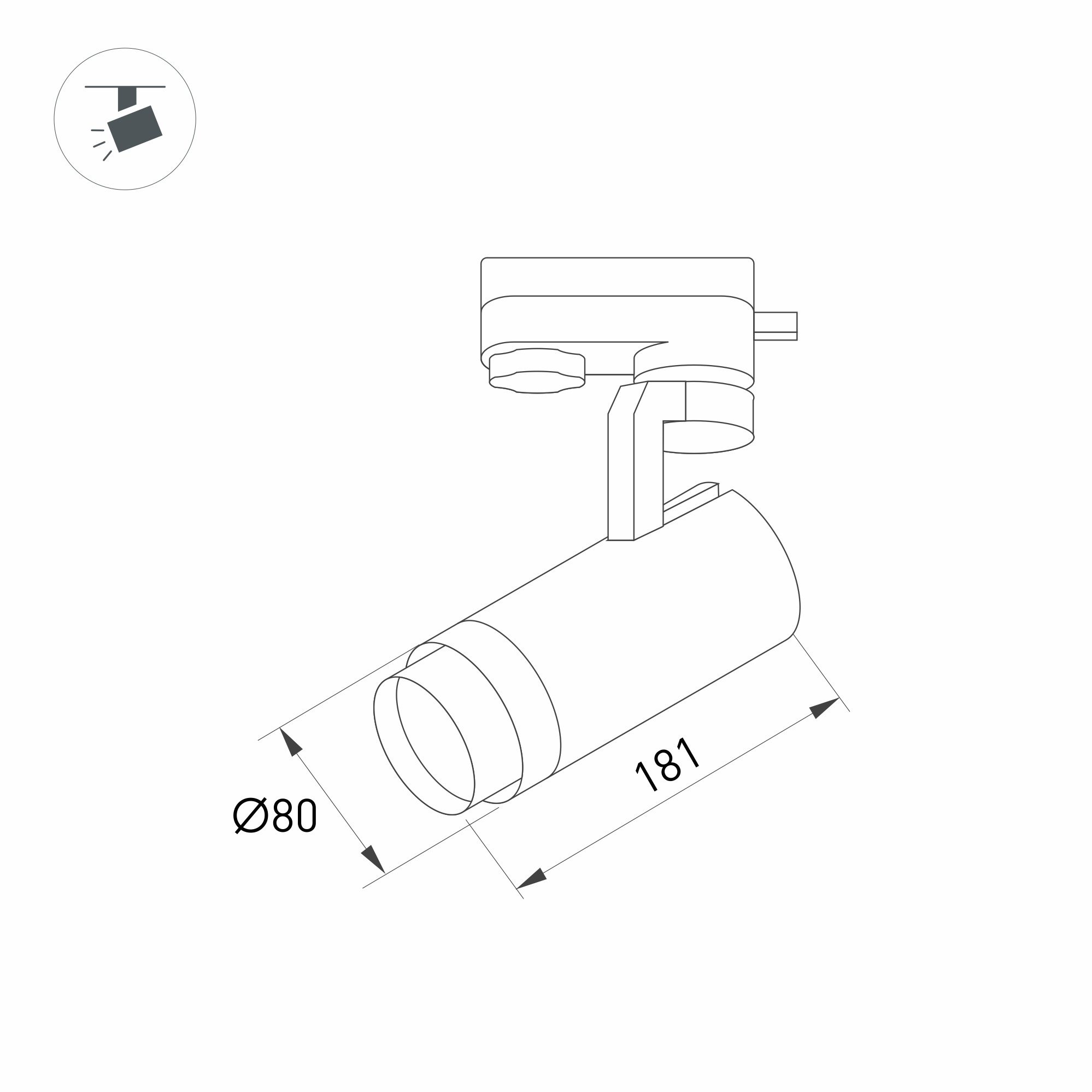 Трековый светильник Arlight LGD-GELIOS-TUNE-4TR-R80-20W Day4000-MIX (BK, 20-60 deg) 039156 Трековый светильник Arlight LGD-GELIOS-TUNE-4TR-R80-20W Day4000-MIX (BK, 20-60 deg) 039156