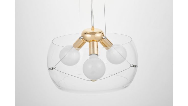Подвесная люстра Lumina Deco Globo LDP 6018-400 PR+F.GD