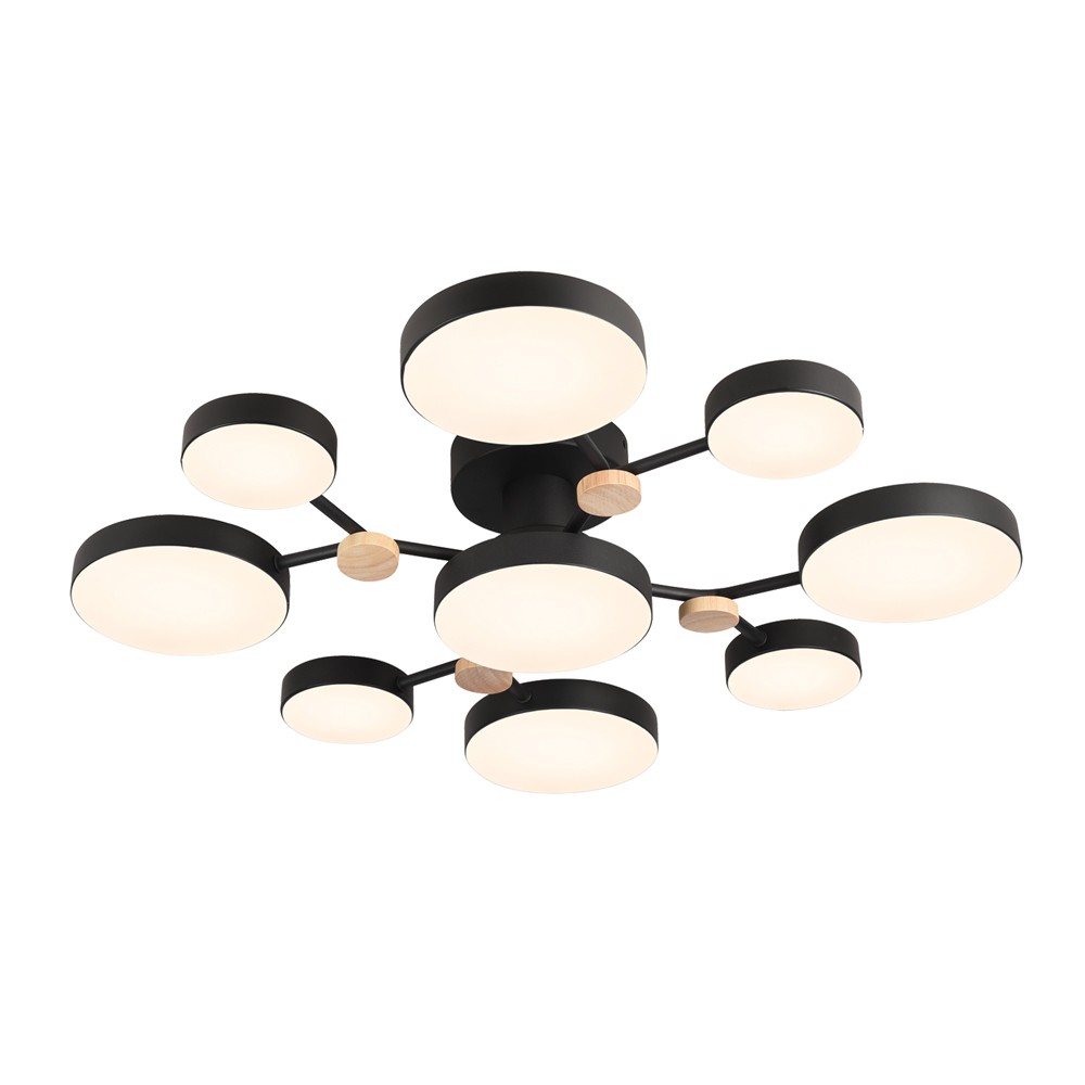 Потолочная люстра LED4U L3201-780 BK Потолочная люстра LED4U L3201-780 BK