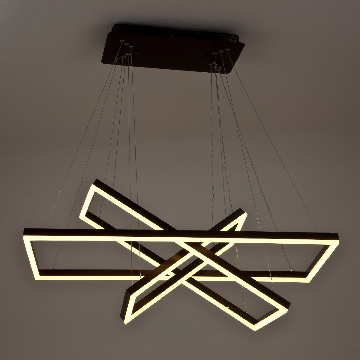 Подвесная люстра LED4U L11001-3HL BR Подвесная люстра LED4U L11001-3HL BR