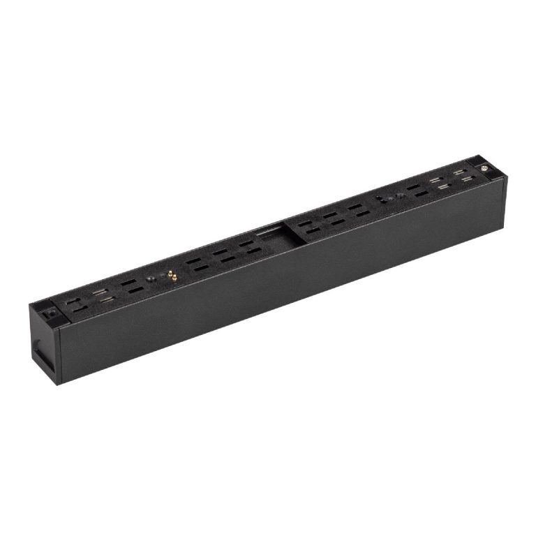 Трековый магнитный светильник Arlight MAG-DOTS-25-L200-6W Warm3000 (BK, 30 deg, 24V, DALI) 046323
