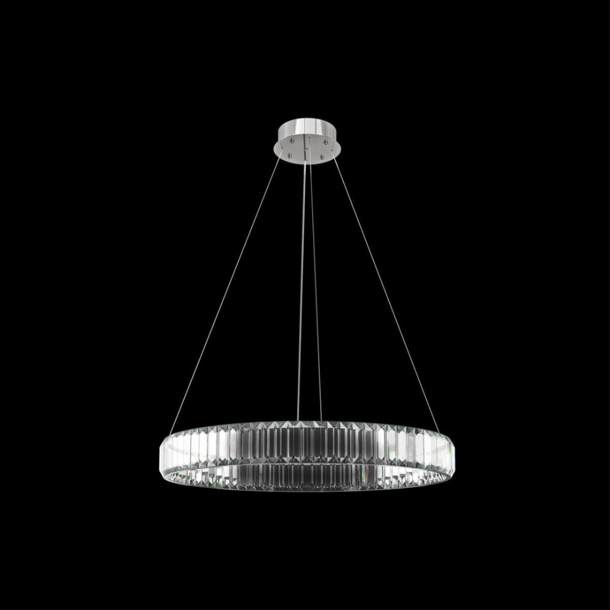 Подвесной светильник Loft IT Crystal ring 10135/600 Chrome Подвесной светильник Loft IT Crystal ring 10135/600 Chrome