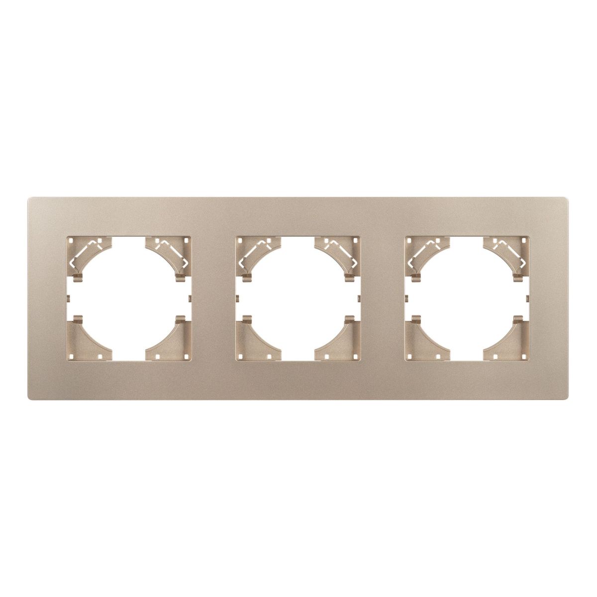 Рамка на 3 поста пластиковая Arlight FRM-PERIO-PL-3-GD 049757 Рамка на 3 поста пластиковая Arlight FRM-PERIO-PL-3-GD 049757