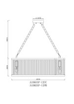 Подвесная люстра Arte Lamp Anetta A1065SP-12CC