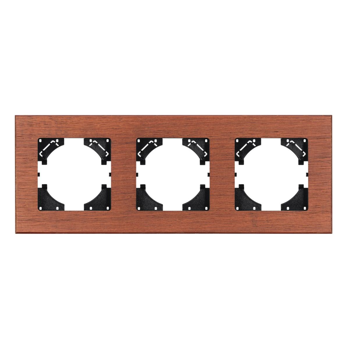 Рамка на 3 поста из натурального дерева Arlight FRM-XSILO-WD-3-NL 050873 Рамка на 3 поста из натурального дерева Arlight FRM-XSILO-WD-3-NL 050873