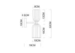 Бра Arte Lamp Charm A1623AP-2GO