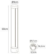 Ландшафтный светильник Arte Lamp New York A1660PA-1BK