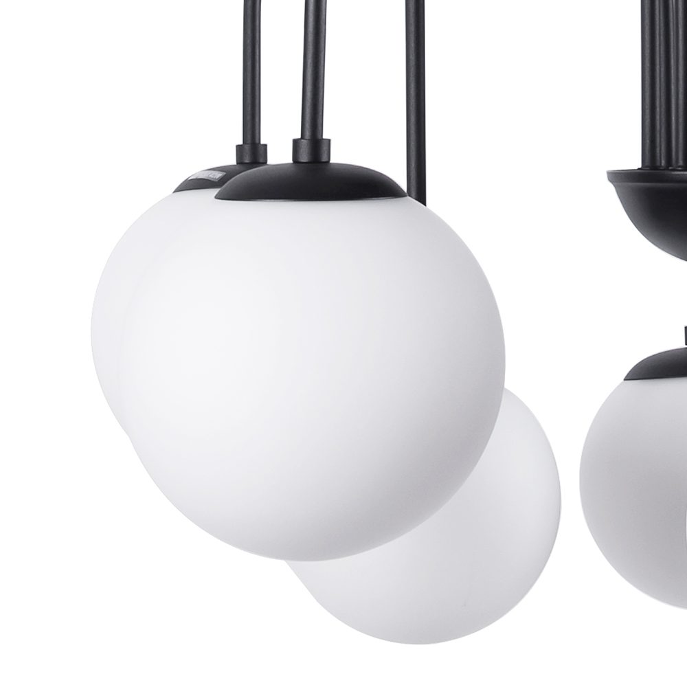 Люстра на штанге Arte Lamp Mebsuta A1675LM-8BK Люстра на штанге Arte Lamp Mebsuta A1675LM-8BK