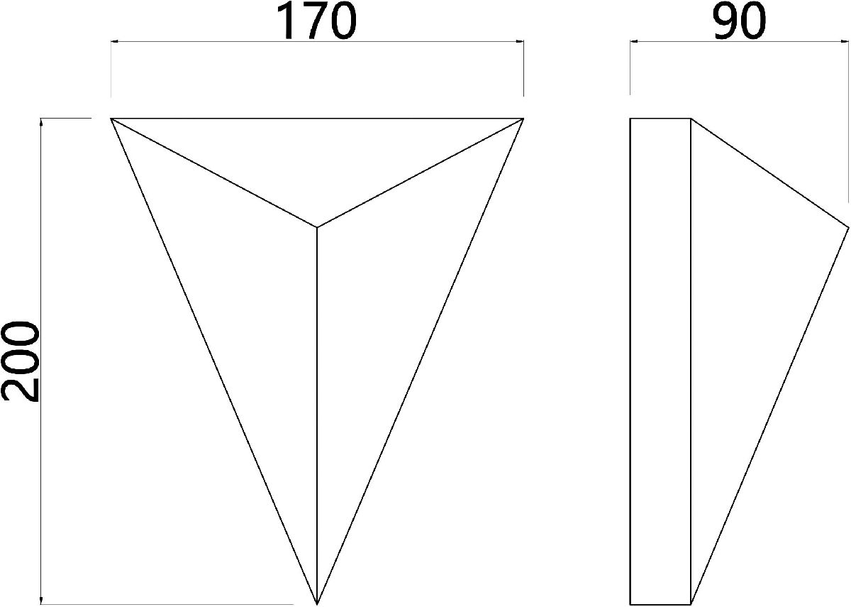 Настенный светильник Arte Lamp Trapeze A2033AP-1WH Настенный светильник Arte Lamp Trapeze A2033AP-1WH