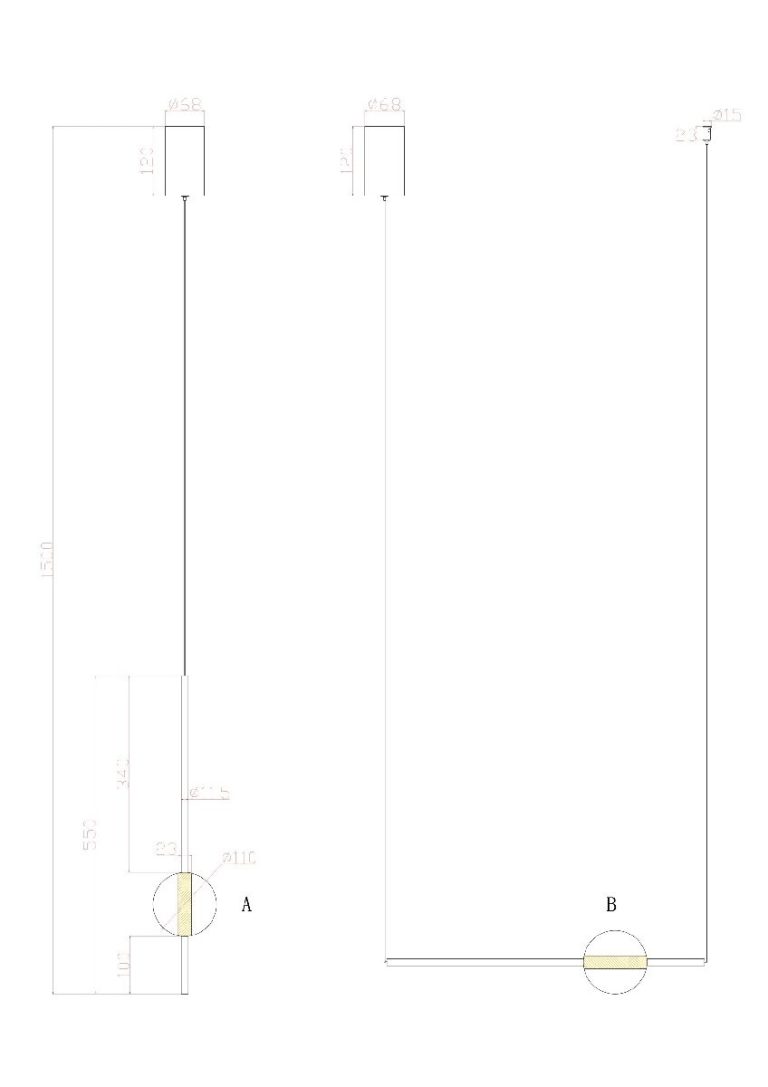 Подвесной светильник Arte Lamp Furud A2124SP-1BK