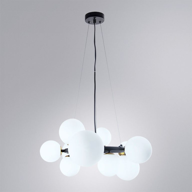 Подвесная люстра Arte Lamp Gemini A2243SP-10BK