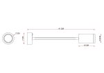 Гибкое бра Arte Lamp Imai A2266AP-1BK