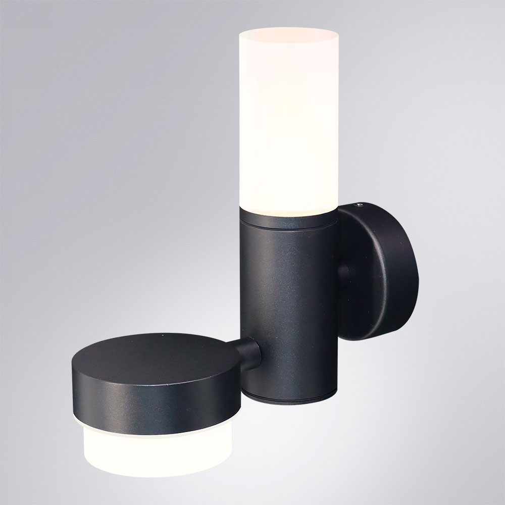 Уличный настенный светильник Arte Lamp Budapest A2360AL-2BK Уличный настенный светильник Arte Lamp Budapest A2360AL-2BK