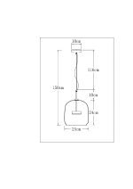 Подвесной светильник Arte Lamp Padova A2404SP-23SM