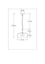 Подвесной светильник Arte Lamp Padova A2404SP-33AM