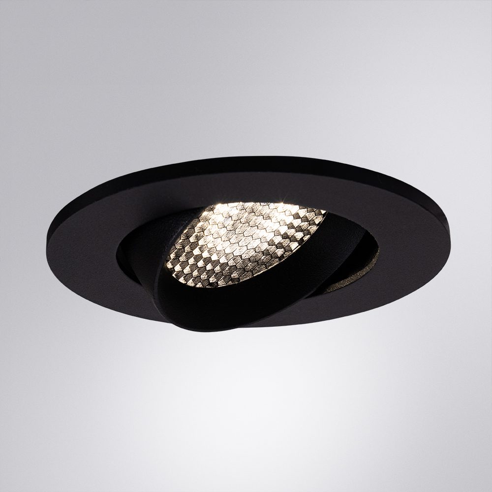 Встраиваемый светильник Arte Lamp Fuji A2865PL-1BK Встраиваемый светильник Arte Lamp Fuji A2865PL-1BK