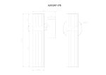 Бра Arte Lamp Misty A2950AP-5PB