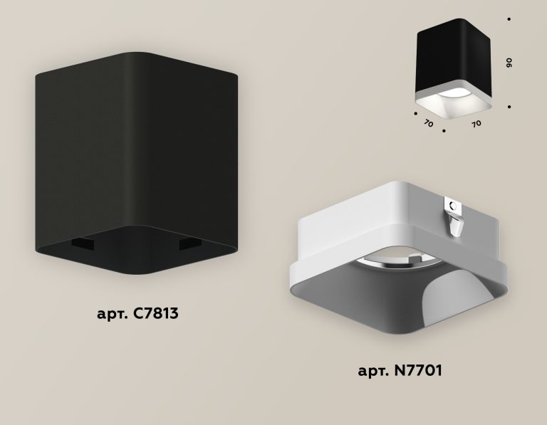 Накладной светильник Ambrella Light Techno XS7813001 (C7813, N7701)