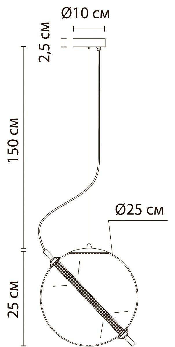 Подвесной светильник Arte Lamp Нolly A3225SP-1PB Подвесной светильник Arte Lamp Нolly A3225SP-1PB